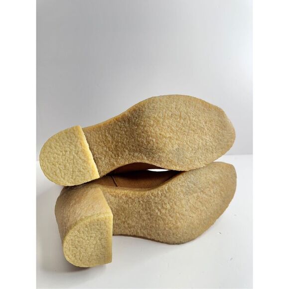 Lauren Ralph Lauren Boots Size 5.5 Women Brown Suede Water Resistant Chelsea - Picture 10 of 10